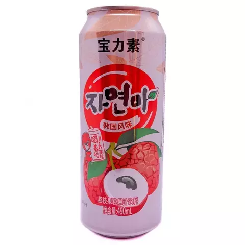 JUGO DE LYCHEE CON PULPA 490 ML