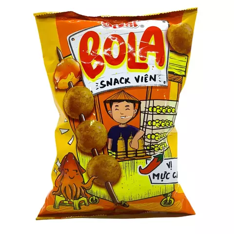 SNACK QISHI BOLA CROCANTE SABOR TAKOYAKI PICANTE - comprar online