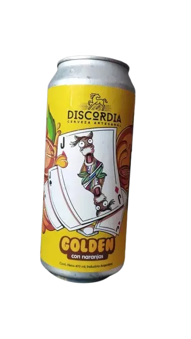 DISCORDIA GOLDEN CON NARANJAS