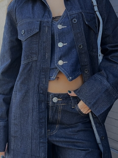 Chaleco Denim Blue - comprar online