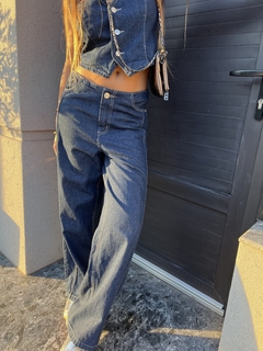 Chaleco Denim Blue