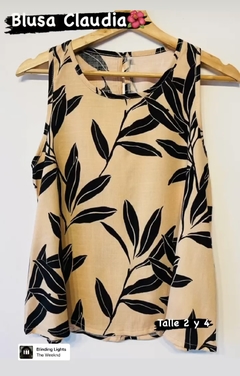 Musculosa Claudia - La tienda de Maru Indumentaria