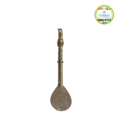BOMBILLON PICO DE LORO ALPACA Y BRONCE CON DOBLE GUARDA - comprar online