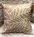 Almohadon Hoja Abstracta (Beige)
