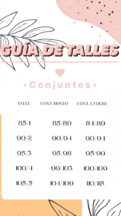 Conjunto Sofía - comprar online