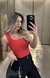 Body Basic Decote Quadrado - Aluah
