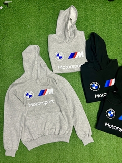 Buzo BMW Gris Promo