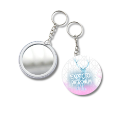 Chaveiro com Espelho - Expecto Patronum Harry potter