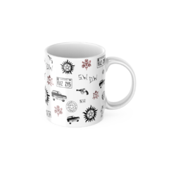 Caneca Supernatural - Símbolos - comprar online