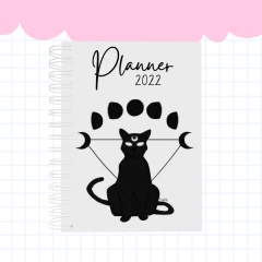 Planner Gato Preto - 2022