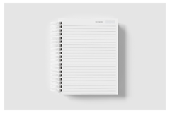 Caderno Cactus Preto Profissão / Curso na internet