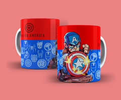 Caneca Capitão América - Vingadores
