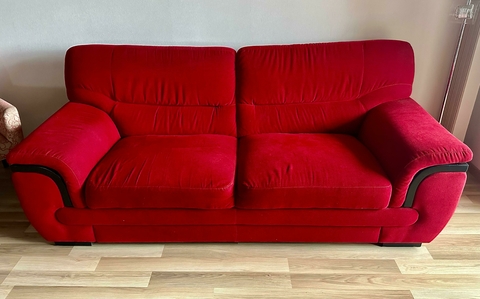 Sillón 2 Cuerpos + Puff