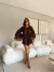 Conjunto Boho de Blusa Manga Longa e Shorts em Crepe - Ilha do Charme - Sua Loja de Roupas e Moda Feminina