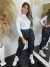 Calça Jogger Tactel Com Cinto e Detalhes Xadrez Feminina - loja online