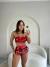 Conjunto Biquíni Hot Pants Metalizado Carnaval na internet
