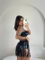 Conjunto Biquíni Hot Pants Metalizado Carnaval - comprar online
