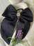 Moño strass negro