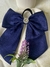 Moño strass Azul