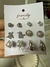 Set de aros acero | x6 pares