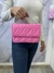 Mini bag cadena Valencia Rosa chicle 22x15cm