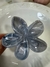 Broche hawaiano mármol Gris
