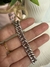 Pulsera eslabón doble 1.8mm 21cm