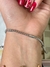 Pulsera rolo apretado tubo