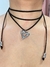 Choker acero quirúrgico corazón calado