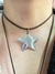 Choker marrón estrella