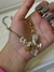 Pulsera estilo Pandora acero dije niquel y acero