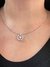 Collar círculo corazón 242
