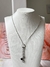 Collar corbatero corazones