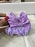 Pack scrunchie Cuadrille moños lila