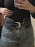 Cinto faja hebilla texana elastico