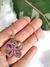 Collar 50 cm mariposa rosa