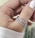 Anillo cadena doble