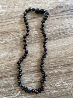 Collar ámbar cherry