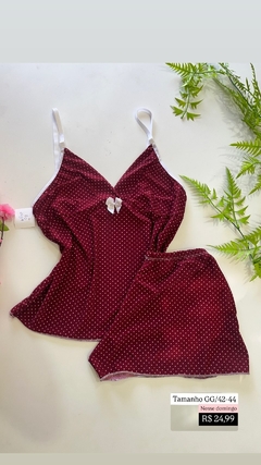 Baby doll malha fria / tamanho GG - comprar online