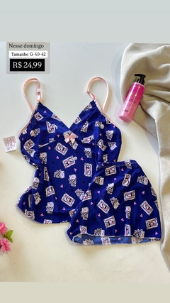 Baby doll malha fria / tamanho G - comprar online