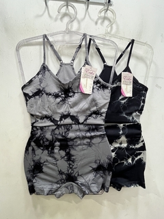 Conjunto fitness em poliamida tamanho P/M