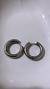 Argollas Hailey -ACERO QUIRURGICO- Small