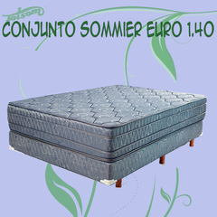 CONJUNTO SOMMIER EURO 1.40X1.90