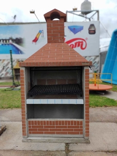 PARRILLA PREMOLDEADA SIMIL LADRILLO