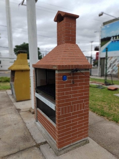PARRILLA PREMOLDEADA SIMIL LADRILLO - comprar online