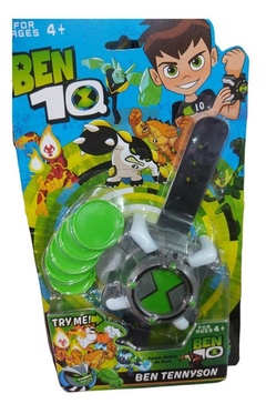 Ben 10 Reloj Lanza Tazos Brazalete