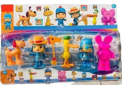 Muñecos Pocoyo Blister Pato Elly Lula X6 Con Luz Articulado en internet