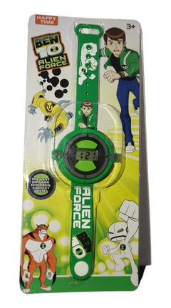 Reloj Ben 10 Infantil Personajes Ben 10 En Blister X1