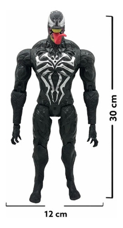 Venom Muñeco Articulado Luz Sonido Alternativo 30cm en internet