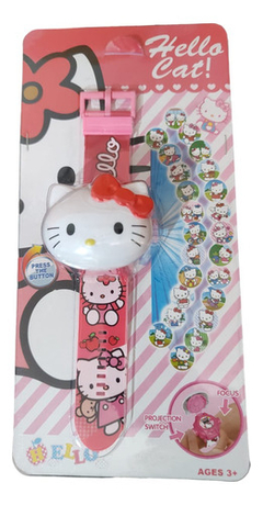 Reloj Hello Kitty Proyector De Imagenes Nuevo Excelente